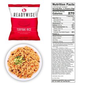 72 Hour Emergency Food Supply