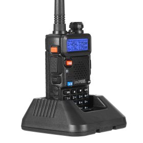 BaoFeng UV-5R 5W Walkie Talkie UHF VHF Dual Band Two Way Ham Radio Transceiver (Option: TwoWayWalkieTalkieGPCT2051)
