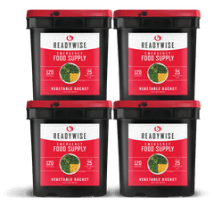 Freeze Dried Vegetable Bucket (Option: 480 Serving)