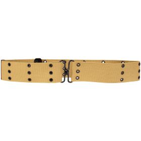 44" COTTON PISTOL BELT (Color: COYOTE)