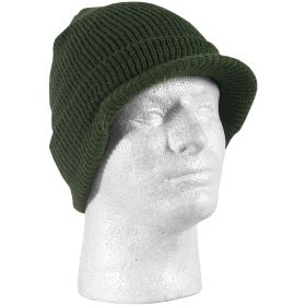 GI WOOL JEEP CAP (Color: OLIVE DRAB)