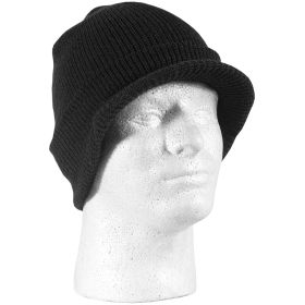 GI WOOL JEEP CAP (Color: Navy)