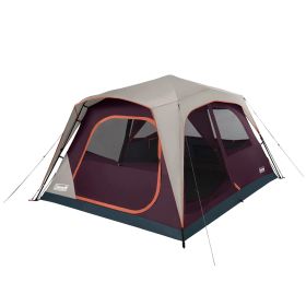 Coleman Skylodgeâ„¢ 8-Person Instant Camping Tent - Blackberry (Value: 8)