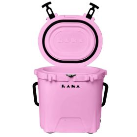 LAKA Coolers 20 Qt Cooler (Color: Light Pnk)