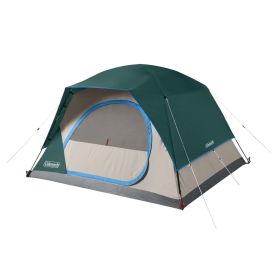 Coleman Skydomeâ„¢ 4-Person Camping Tent (Color: Evergreen)