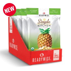 6 CT Case Simple Kitchen (Option: Organic FD Pineapple)