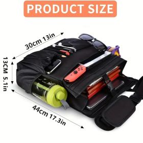 [Updated Car Organizer] 2025 Updated Car Front Seat Organizer | US Quality, Multi-Compartment Storage for Tablets, Laptops, Water Bottles (Items: multifunctional laptop backpack)