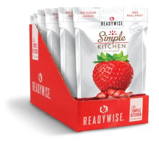 6 CT Case Simple Kitchen (Option: Strawberries)